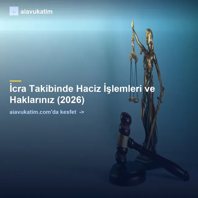 İcra Takibinde Haciz İşlemleri ve Haklarınız (2026)