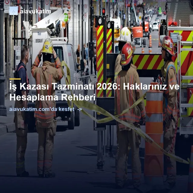 İş Kazası Tazminatı 2026: Haklarınız ve Hesaplama Rehberi