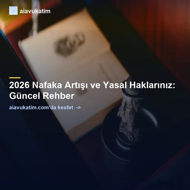 2026 Nafaka Artışı ve Yasal Haklarınız: Güncel Rehber