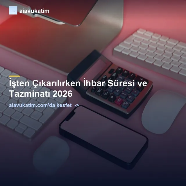 İşten Çıkarılırken İhbar Süresi ve Tazminatı 2026