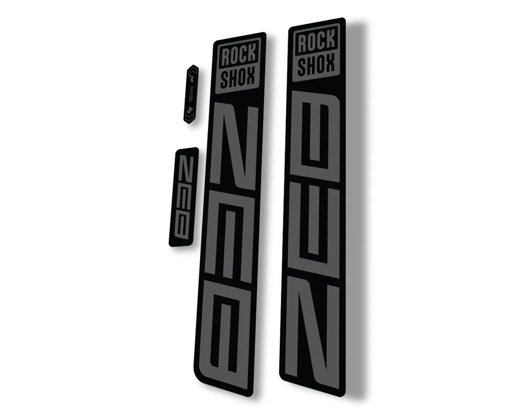 Rock Shox ZEB R 2021 Mountain Bike Cycling Decal Sticker Adhesive Gray