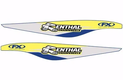 Factory Effex RENTHAL Swingarm Motocross Graphic Sticker Logo Adhesive Decal #2