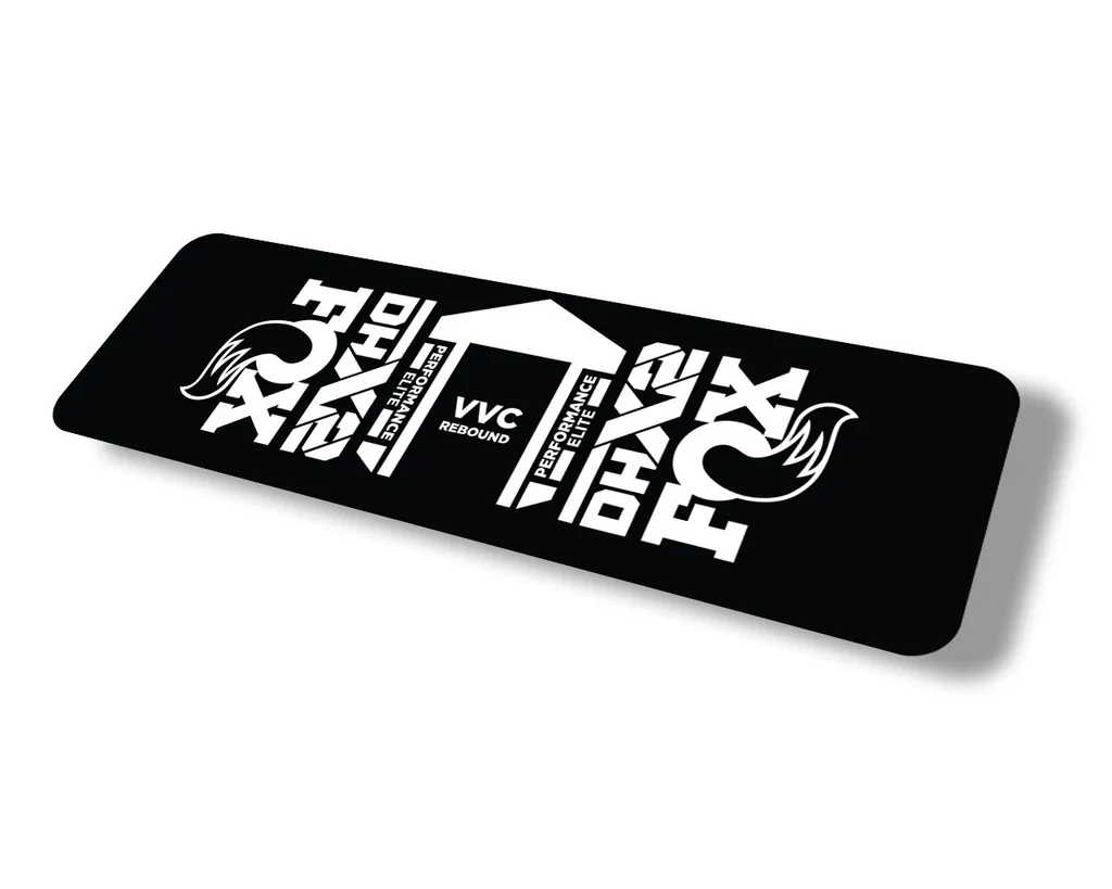 FOX Float 2021 DHX2 Elite Performance Rear Shock Suspension Sticker Decal White