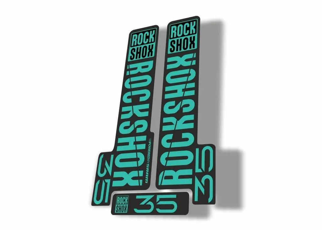Rock Shox 35 2018 Fork Decal Mountain Bike Cycling Sticker Adhesive Dolphin