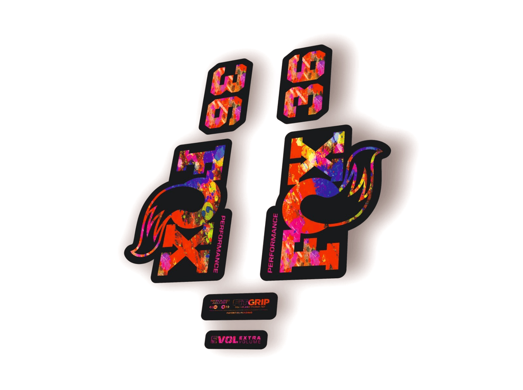 FOX 36 Performance 2026 Fork Factory Suspension Decal Sticker Adhesive Oil Slick