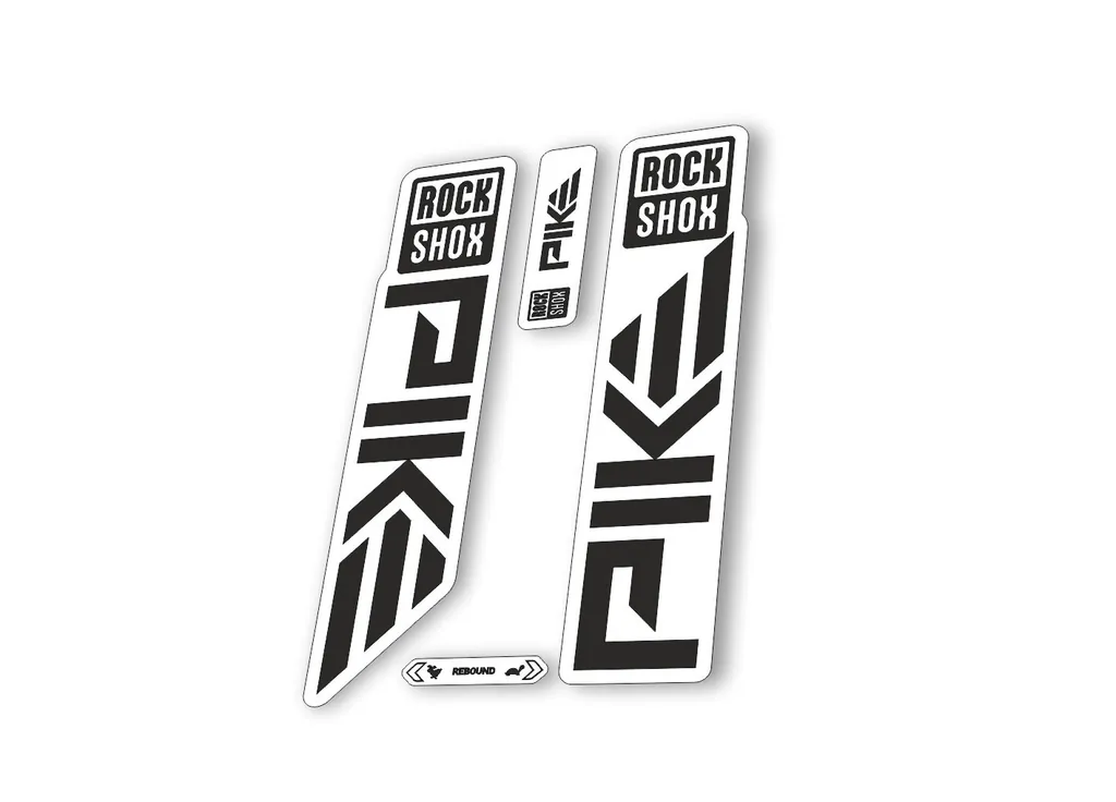 Rock Shox PIKE 2023 Mountain Bike Cycling Decal Sticker Adhesive Black