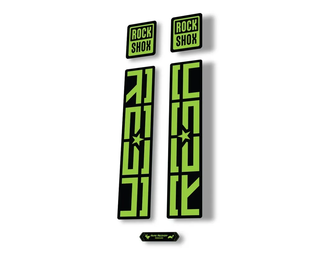 Rock Shox REBA 2020 Fork Decal Mountain Bike Cycling Sticker Adhesive Green