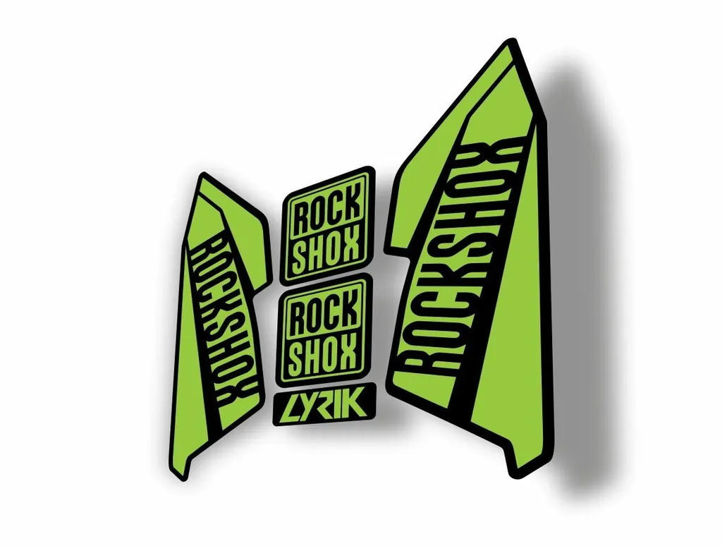 Rock Shox Lyrik 2016 Fork Decal Bike Cycling Sticker Green