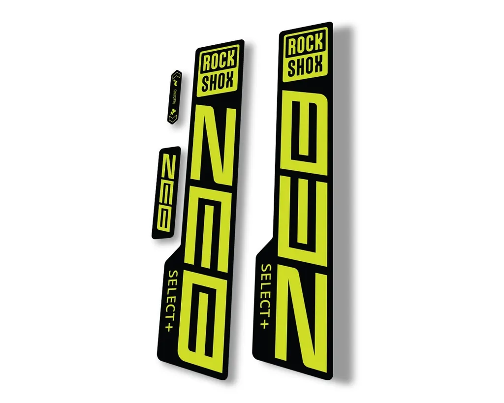 Rock Shox ZEB Select Plus 2021 Mountain Bike Cycling Decal Sticker Lime Green