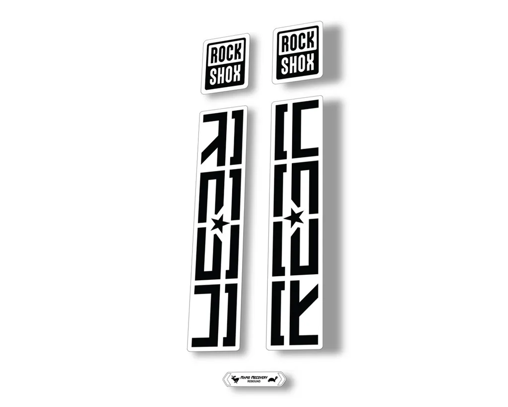 Rock Shox REBA 2020 Fork Decal Mountain Bike Cycling Sticker Adhesive Black