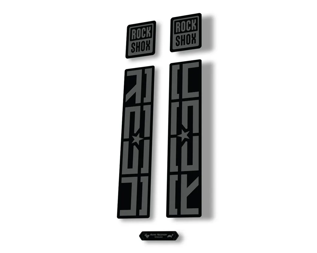 Rock Shox REBA 2020 Fork Decal Mountain Bike Cycling Sticker Adhesive Gray