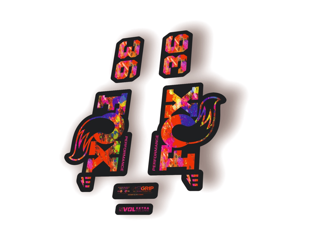 FOX 36 Performance E-Optimized 2026 Fork Factory Decal Sticker Adhesiv Oil Slick
