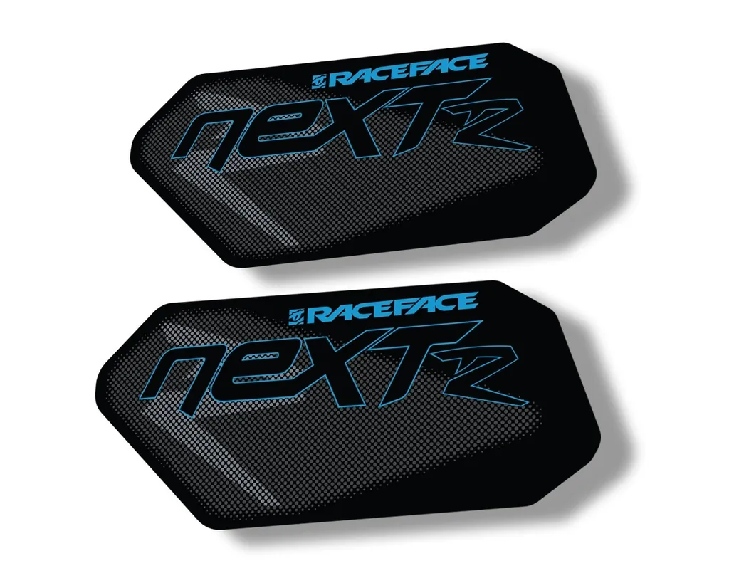 Race Face Next R Crank Decals Set Sticker Mountain Bike Adhesive Blue 2Pcs