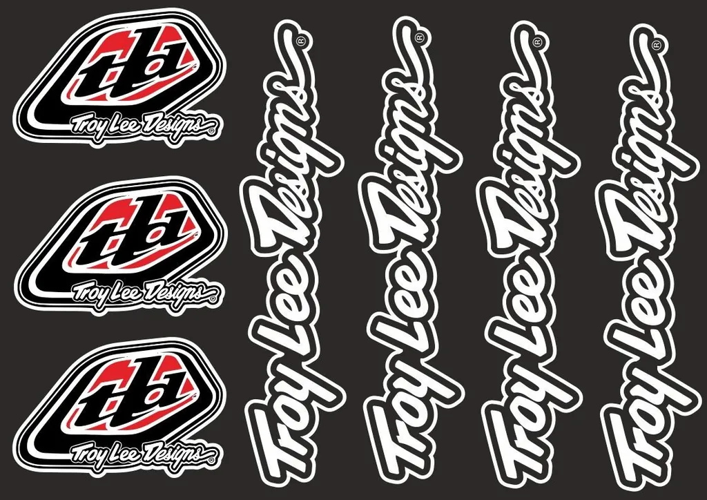 Troy Lee Designs Bike Bicycle Frame Decal Stickers Graphic Adhesive Set Vinyl #4