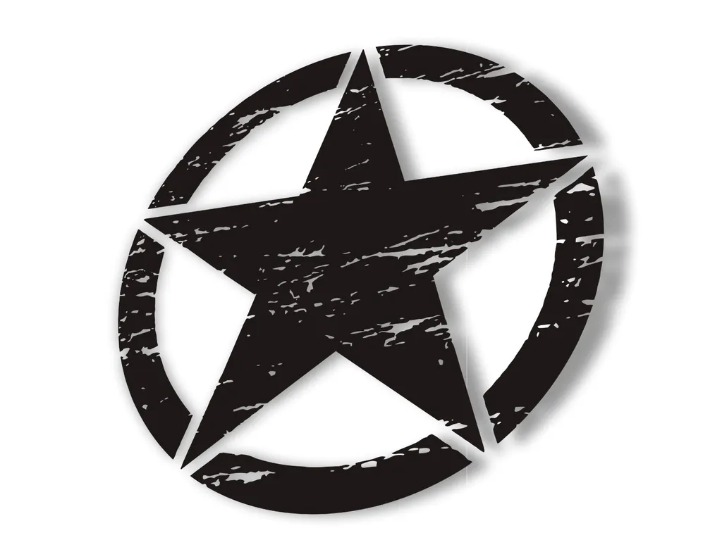 Car Restoration Side Door Star Quality Stickers Vinyl Graphic Set Logo 2x