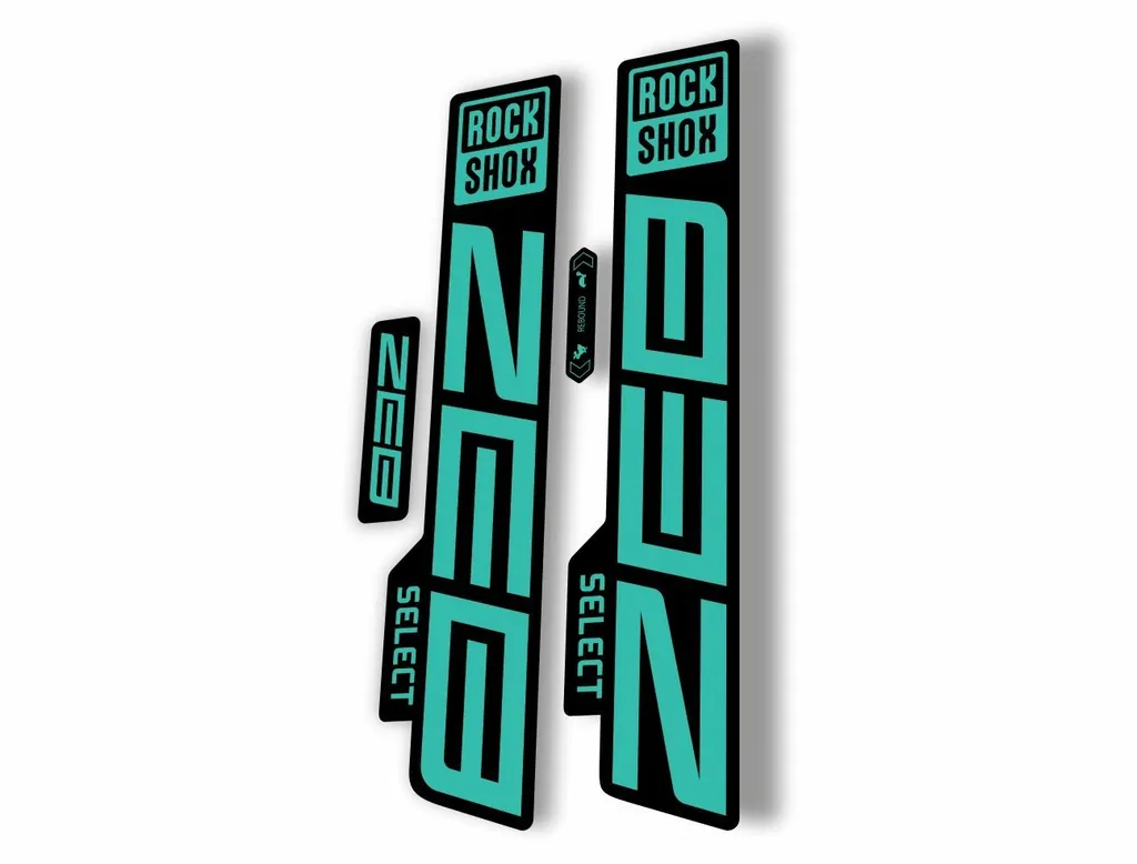 Rock Shox ZEB 2021 Select Mountain Bike Cycling Decal Sticker Adhesive Dolphin