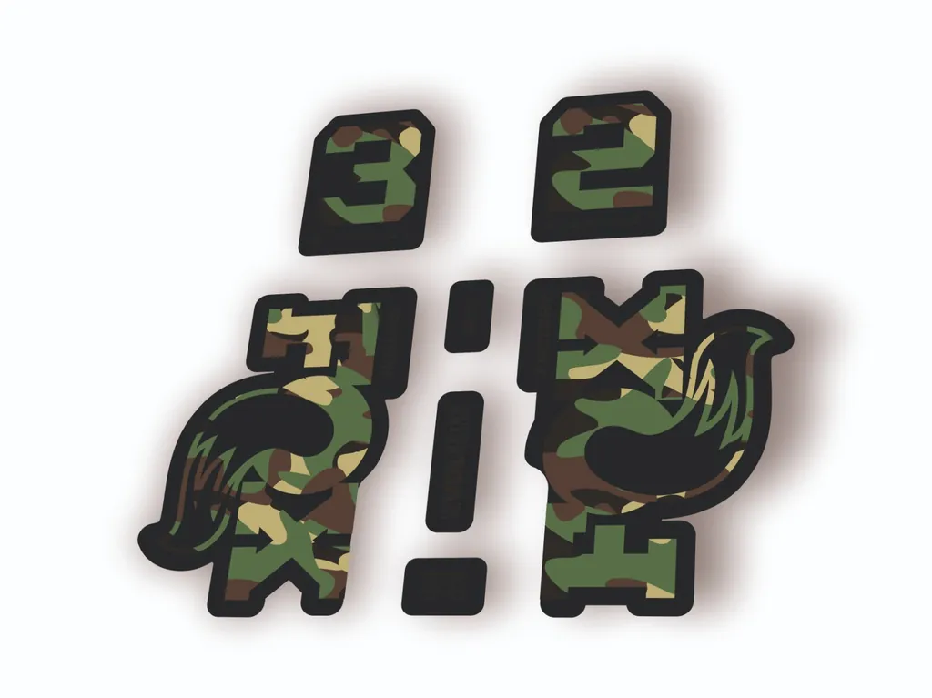 Fox 32 Step Cast 2025 Fork Suspension Factory Decal Sticker Adhesive Camo