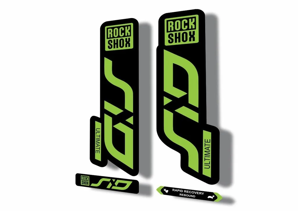 Rock Shox SID 2020 ULTIMATE Mountain Bike Cycling Decal Sticker Green