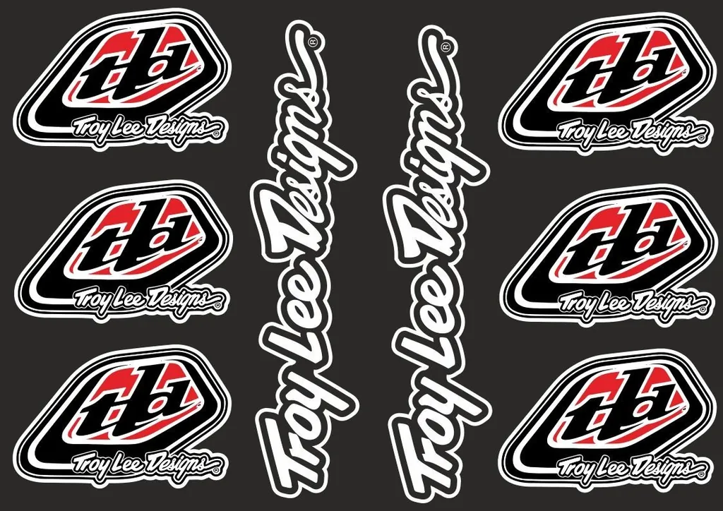 Troy Lee Designs Bike Bicycle Frame Decal Stickers Graphic Adhesive Set Vinyl #5