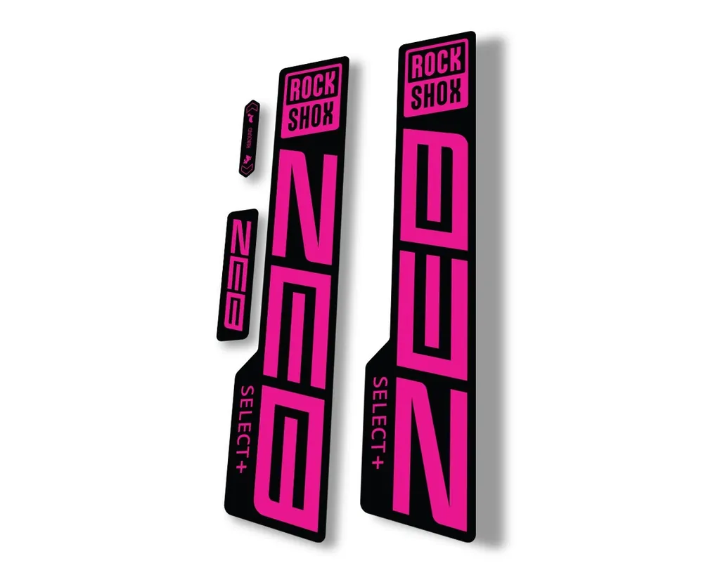 Rock Shox ZEB Select Plus 2021 Mountain Bike Cycling Decal Sticker Pink