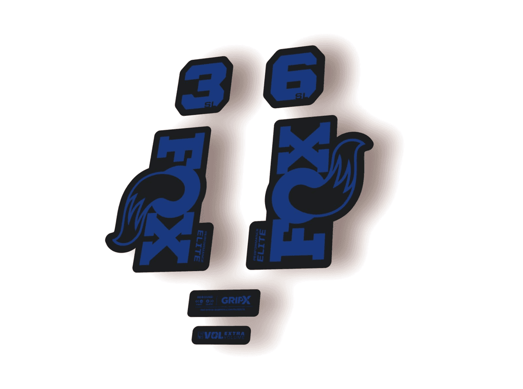 FOX 36 SL Elite 2026 Fork Factory Suspension Decal Sticker Adhesive Dark Blue