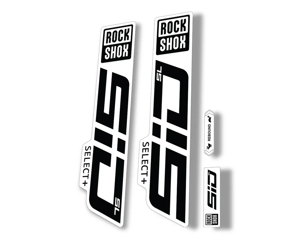 Rock Shox SID SL Select Plus 2021 Mountain Bike Cycling Decal Sticker Black