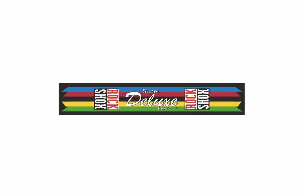 Rock Shox 1997 Super Deluxe Rear Shock Decal Sticker Adhesive