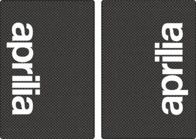 Aprilia Suspension Bike Upper Fork Decal Sticker Graphic Adhesive Carbon 2 Pcs