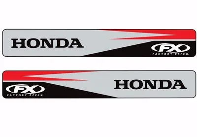 Factory Effex HONDA Swingarm Motocross Graphic Logo Sticker Adhesive Decal 2 Pcs