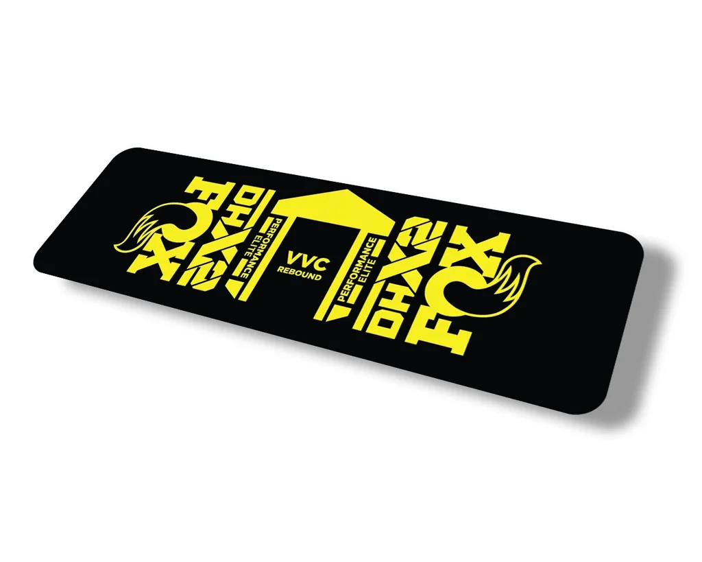 FOX Float 2021 DHX2 Elite Performance Rear Shock Suspension Sticker Decal Yellow