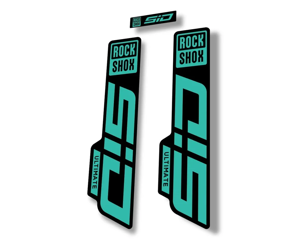 Rock Shox SID 2021 ULTIMATE Fork Decal Mountain Bike Cycling Sticker Dolphin