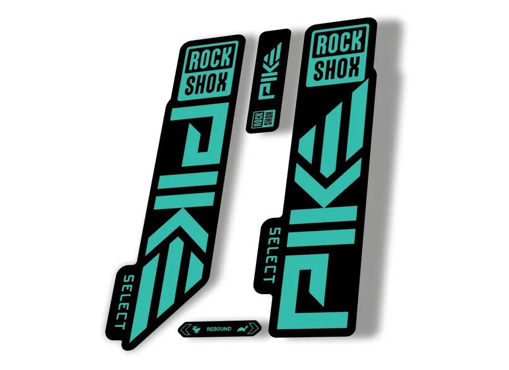 Rock Shox PIKE SELECT 2023 Mountain Bike Cycling Decal Sticker Adhesive Dolphin