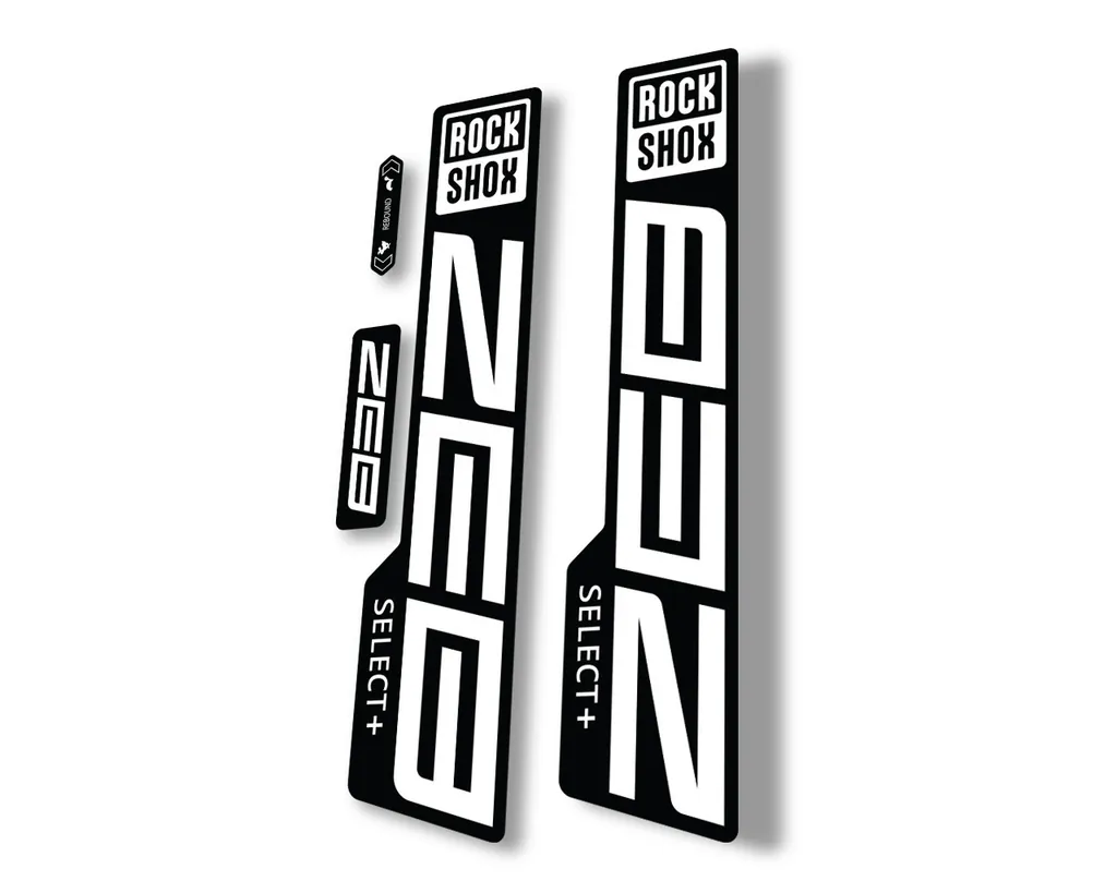 Rock Shox ZEB Select Plus 2021 Mountain Bike Cycling Decal Sticker White