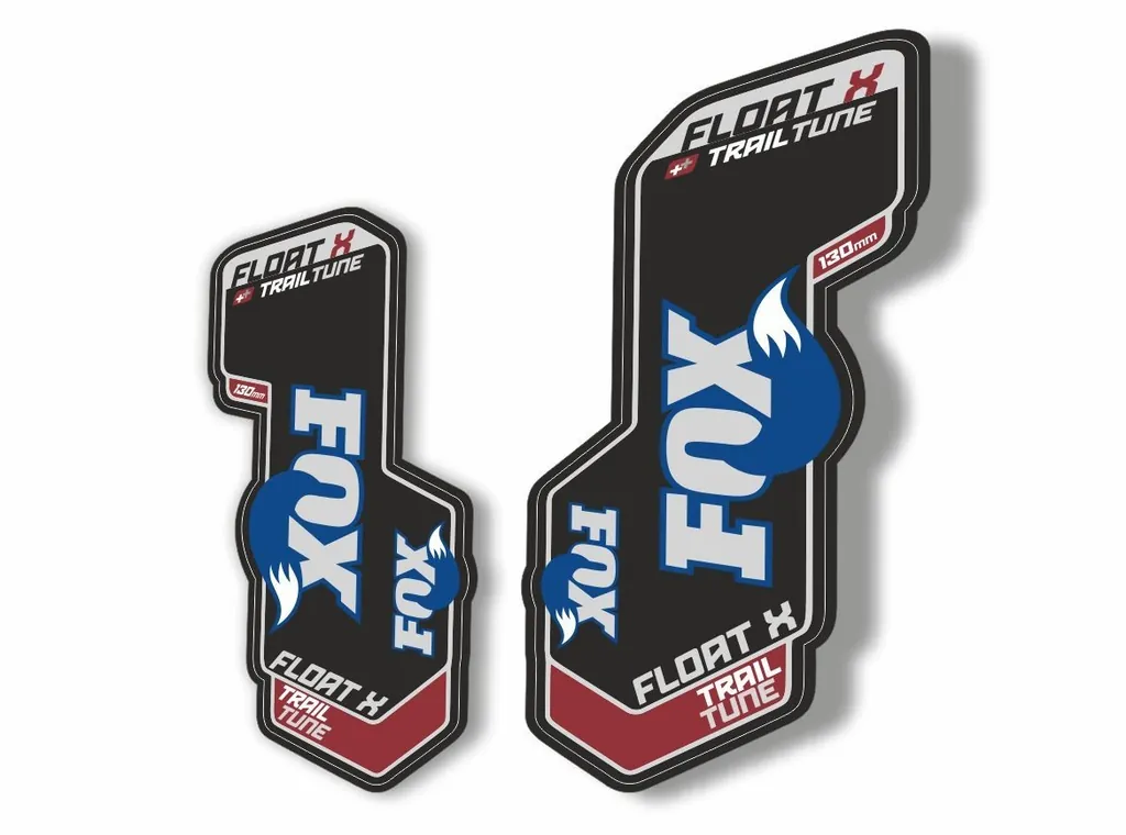 FOX Float X Trail Tune 2009 Forks Suspension Factory Decal Sticker Adhesiv Black