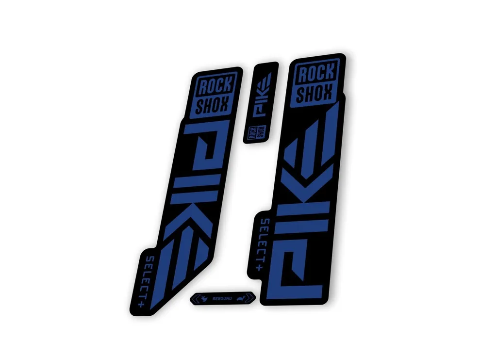 Rock Shox PIKE SELECT + Plus 2023 Mountain Bike Cycling Decal Sticker Dark Blue