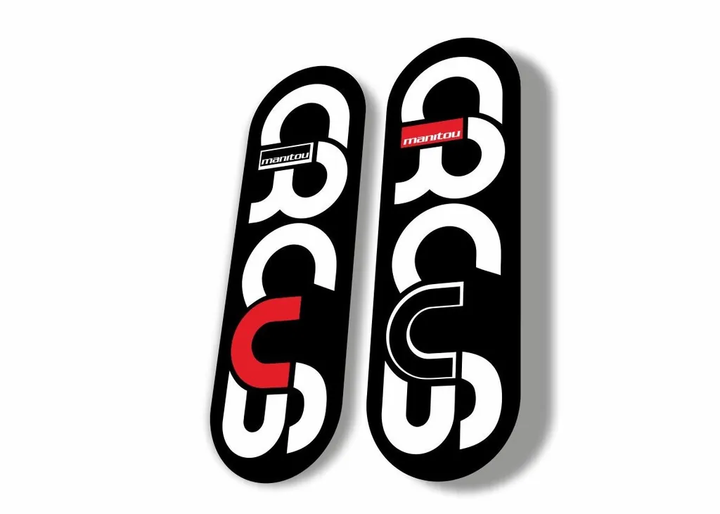 Manitou Circus 2013 Fork Suspension Graphic Decal Kit Sticker Black