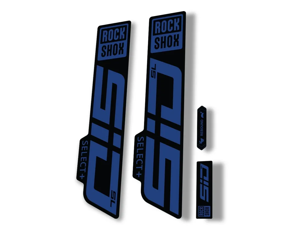 Rock Shox SID SL Select Plus 2021 Mountain Bike Cycling Decal Sticker Dark Blue