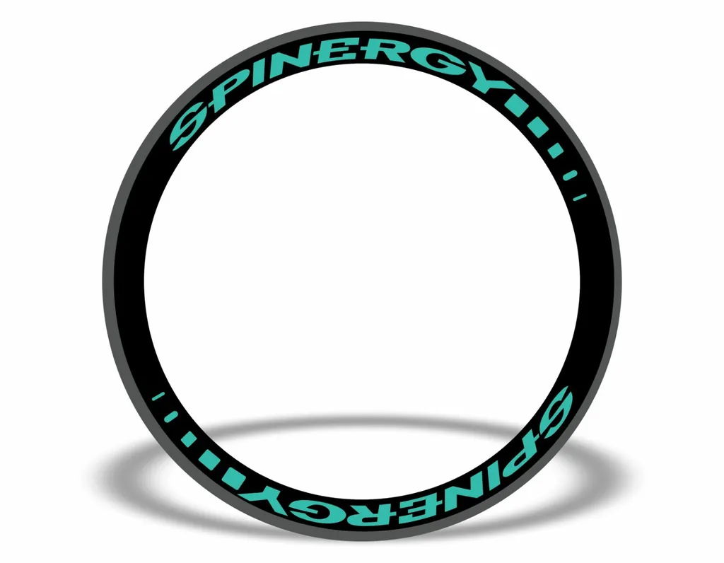 SPINERGY Stealth Rim Wheelset Decal Factory Sticker Vinyl Adhesive Dolphin 8 Pcs