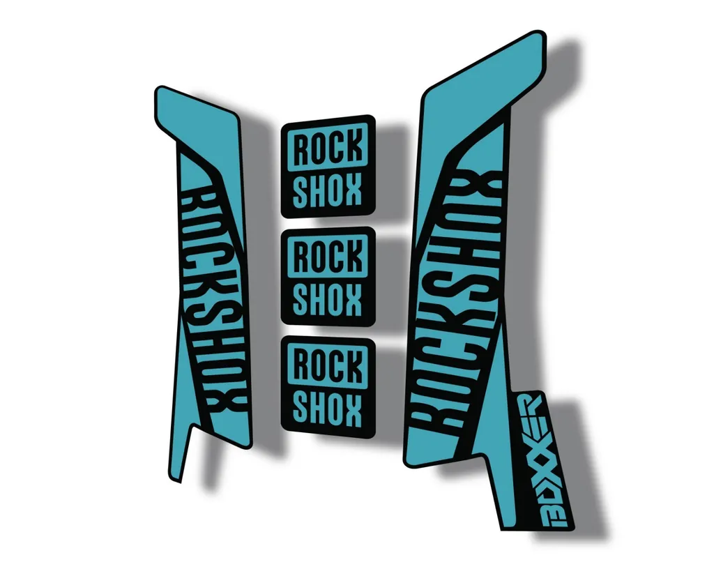 Rock Shox BOXXER 2017 Mountain Bike Cycling Decal Kit Sticker Dolphin