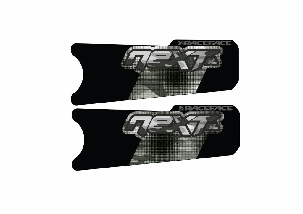 Race Face Next SL Crank Decals Set Sticker Mountain Bike Adhesive Camuflage 2Pcs
