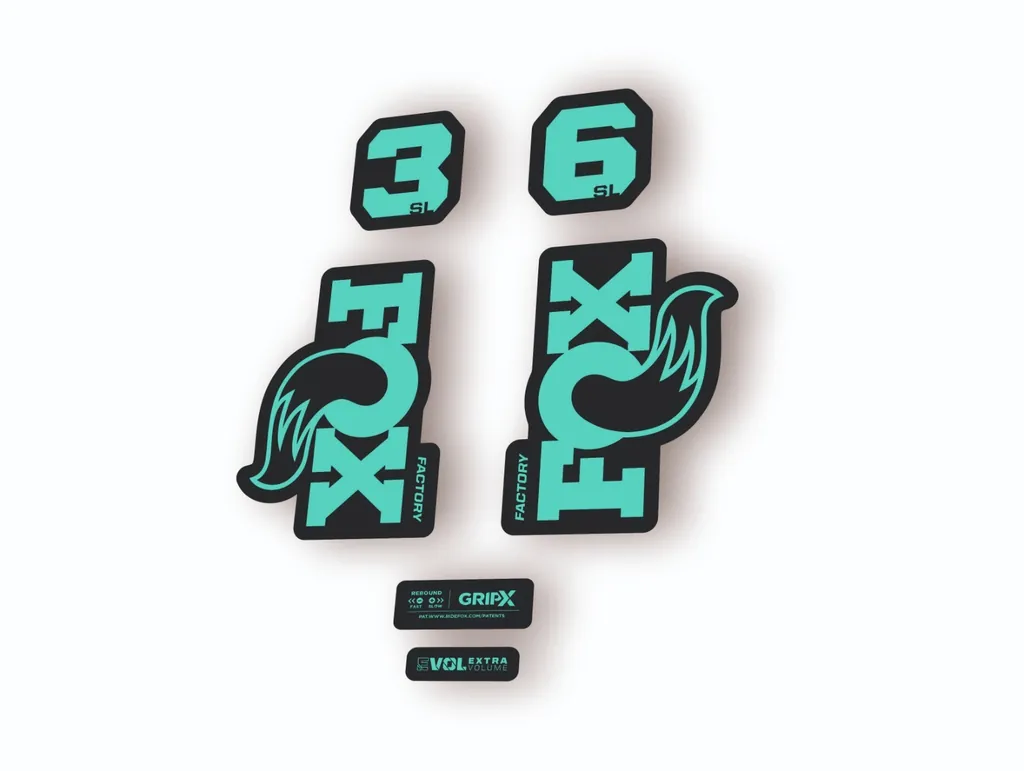 FOX 36 SL Factory 2026 Fork Decal Suspension Sticker Adhesive Dolphin