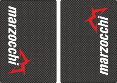 Marzocchi Suspension Bike Upper Fork Decal Sticker Graphic Set Adhesive Carbon