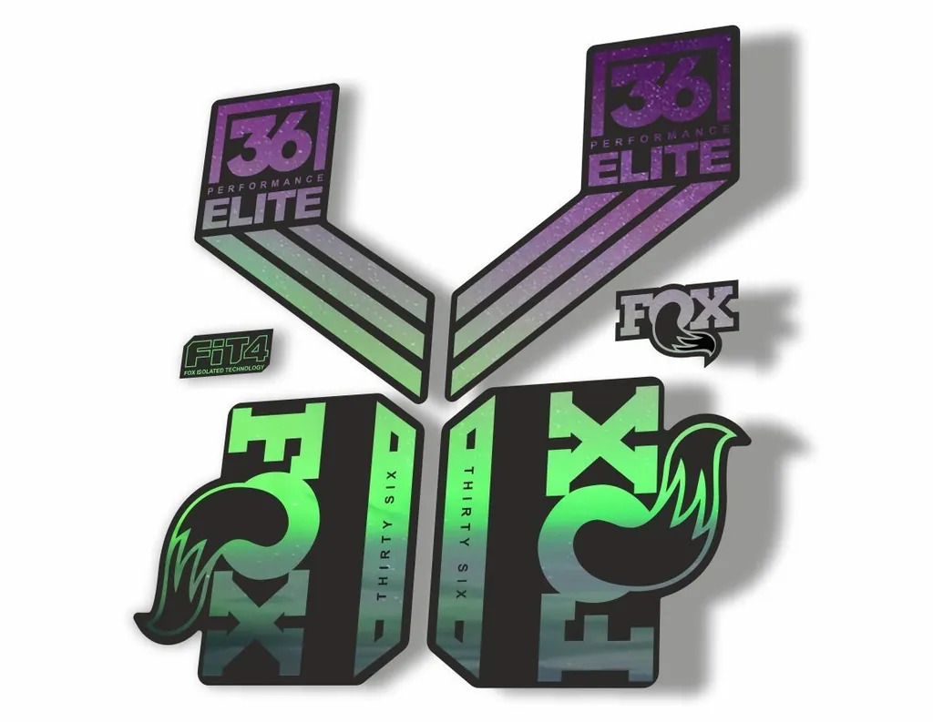 FOX 36 Elite Performance 2017-18 Fork Suspension Factory Decal Sticker N Lights