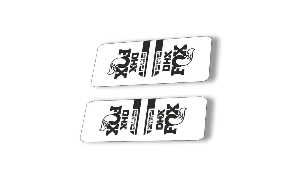 FOX DHX 2022 Performance Elite Rear Shock Suspension Sticker Decal Black