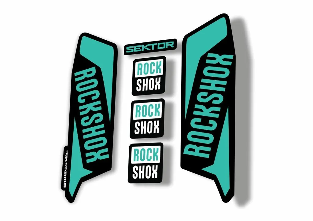 Rock Shox SEKTOR 2016 Fork Decal Mountain Bike Cycling Sticker Adhesive Dolphin