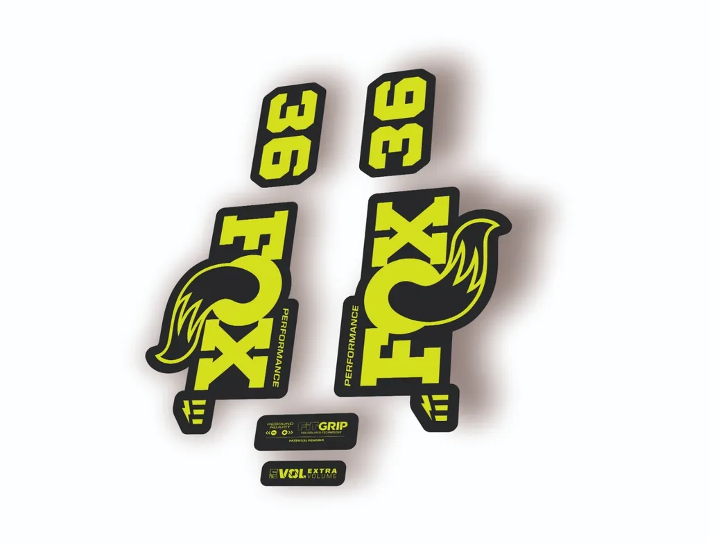FOX 36 Performance E-Optimized 2026 Fork Factory Decal Sticker Adhesiv L. Green
