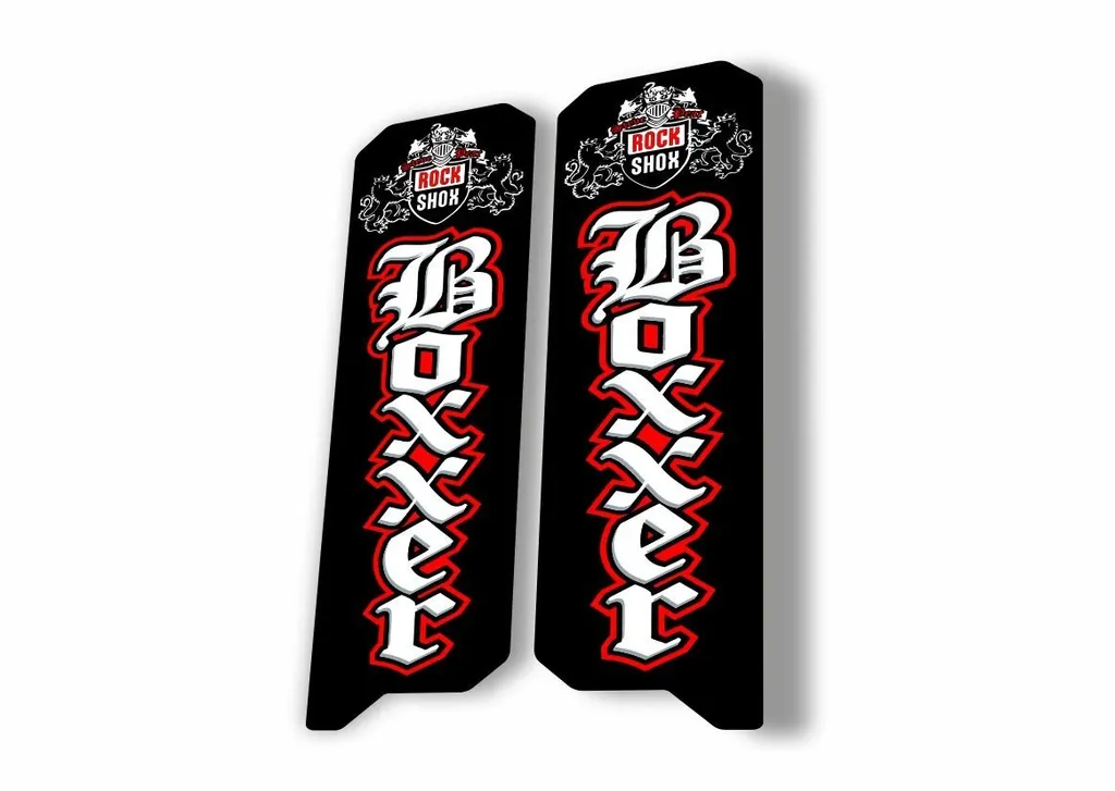 Rock Shox BOXXER Peaty 2009 Mountain Bike Cycling Decal Kit Sticker