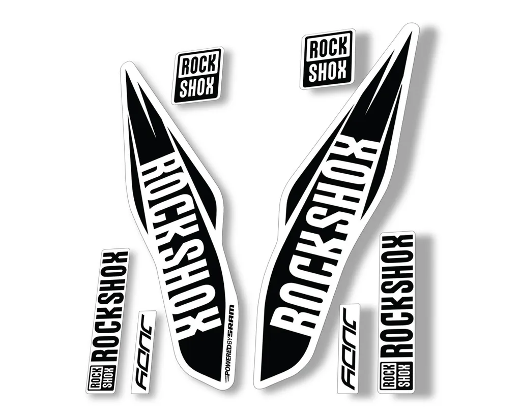 Rock Shox Judy 2017 Fork Decal Bike Cycling Sticker Adhesive Black