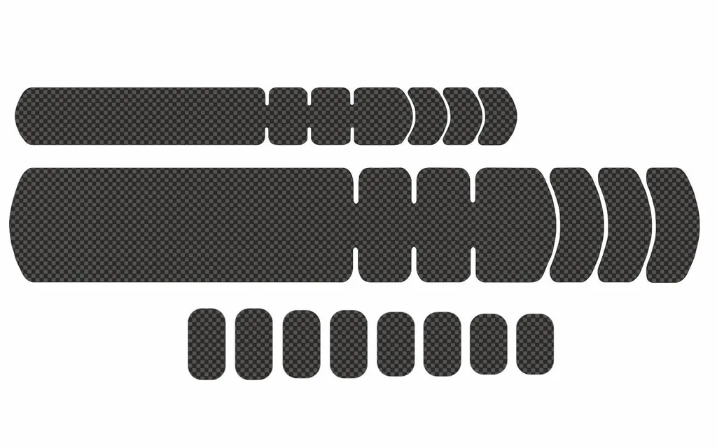 All Mountain Frame Protector Mountain Bike Cycling Sticker Adhesive Carbon Large