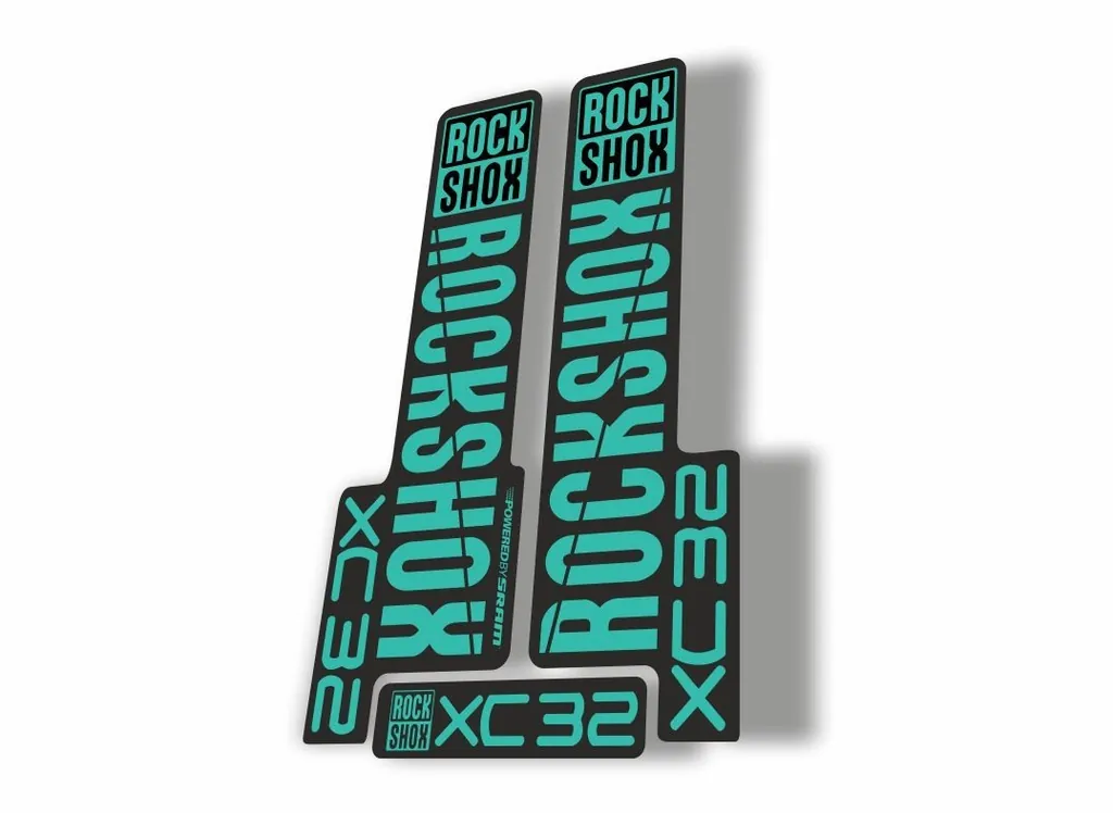 Rock Shox XC32 2018 Fork Decal Mountain Bike Cycling Sticker Adhesive Dolphin